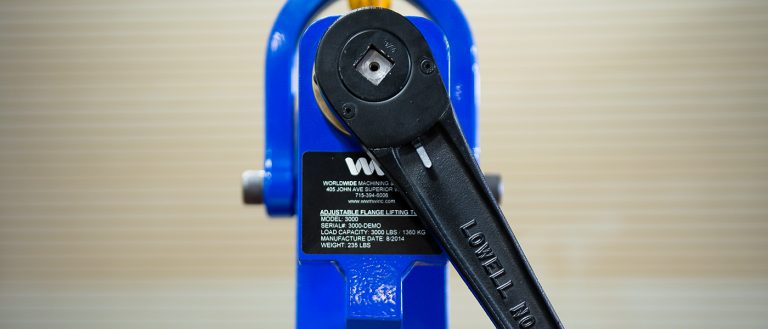 Adjustable flange lifting tool - Worldwide Machining & Welding, Inc.
